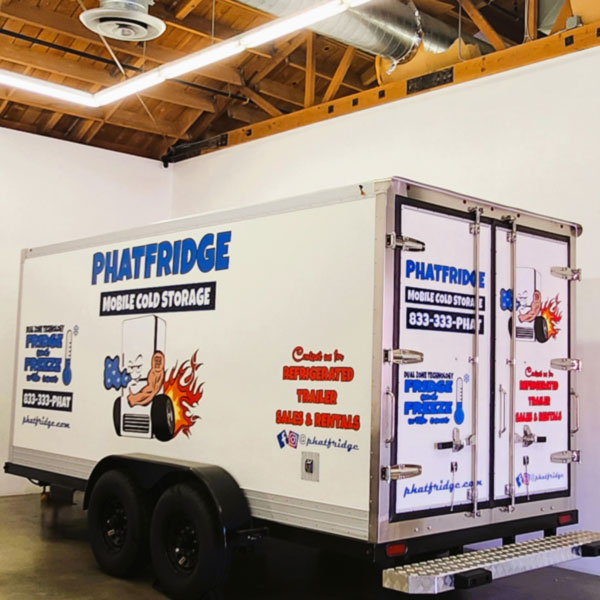 Mobile Refrigerated Storage Trailer