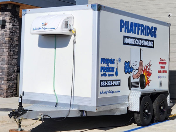 Mobile Refrigerated Storage Trailer